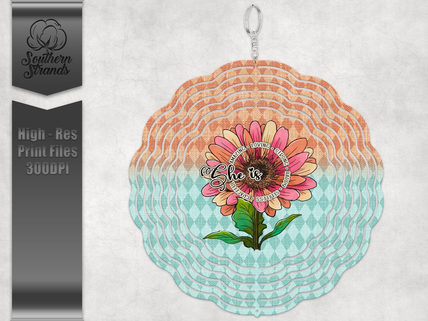 Because She Is - Wind Spinner | DIGITAL DESIGN