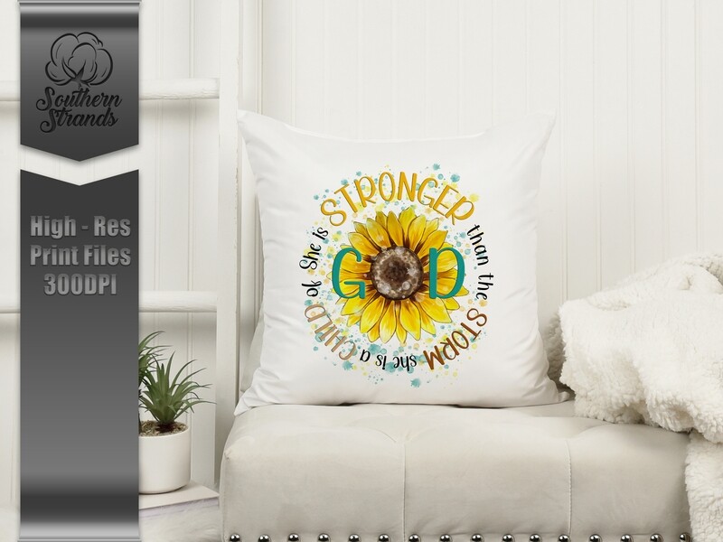 Stronger Than The Storm - Child Of God |  DIGITAL DESIGN