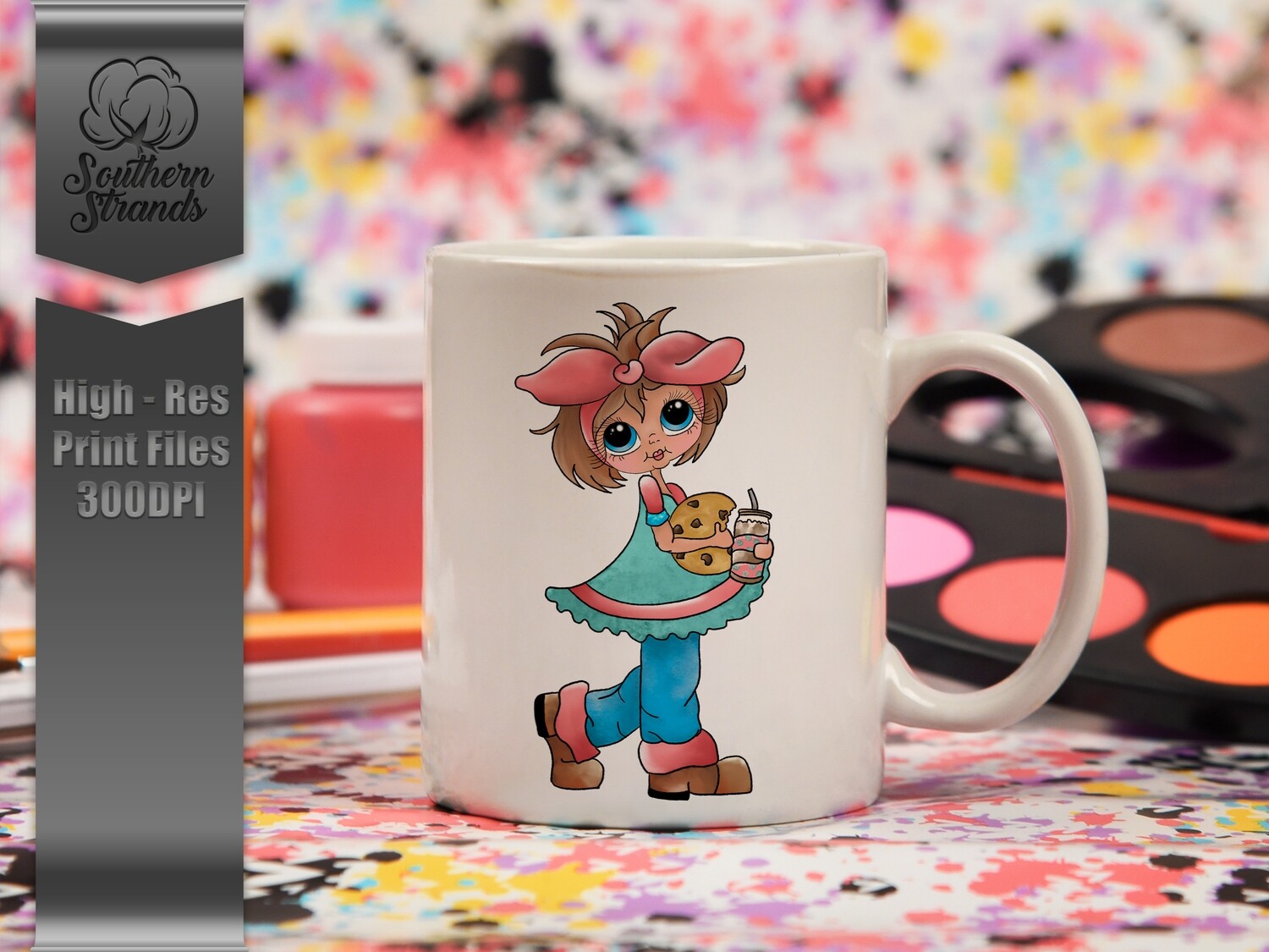 Lil&#39; Miss Sweet Tooth |  DIGITAL DESIGN