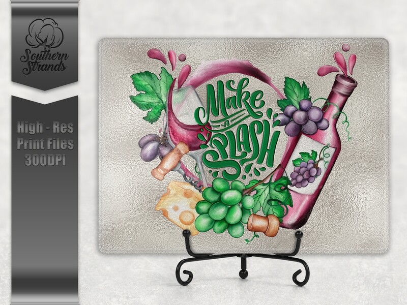 Make A Splash Cutting Board | 2 sizes