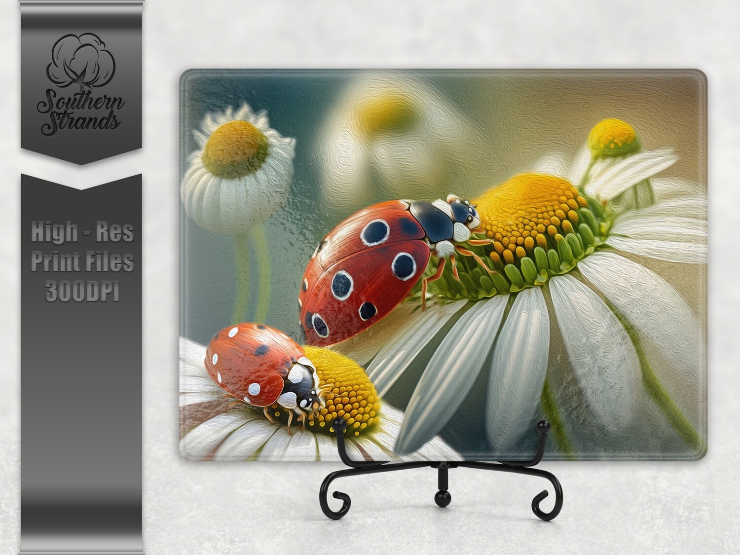Ladybug Daisy Cutting Board | 2 sizes