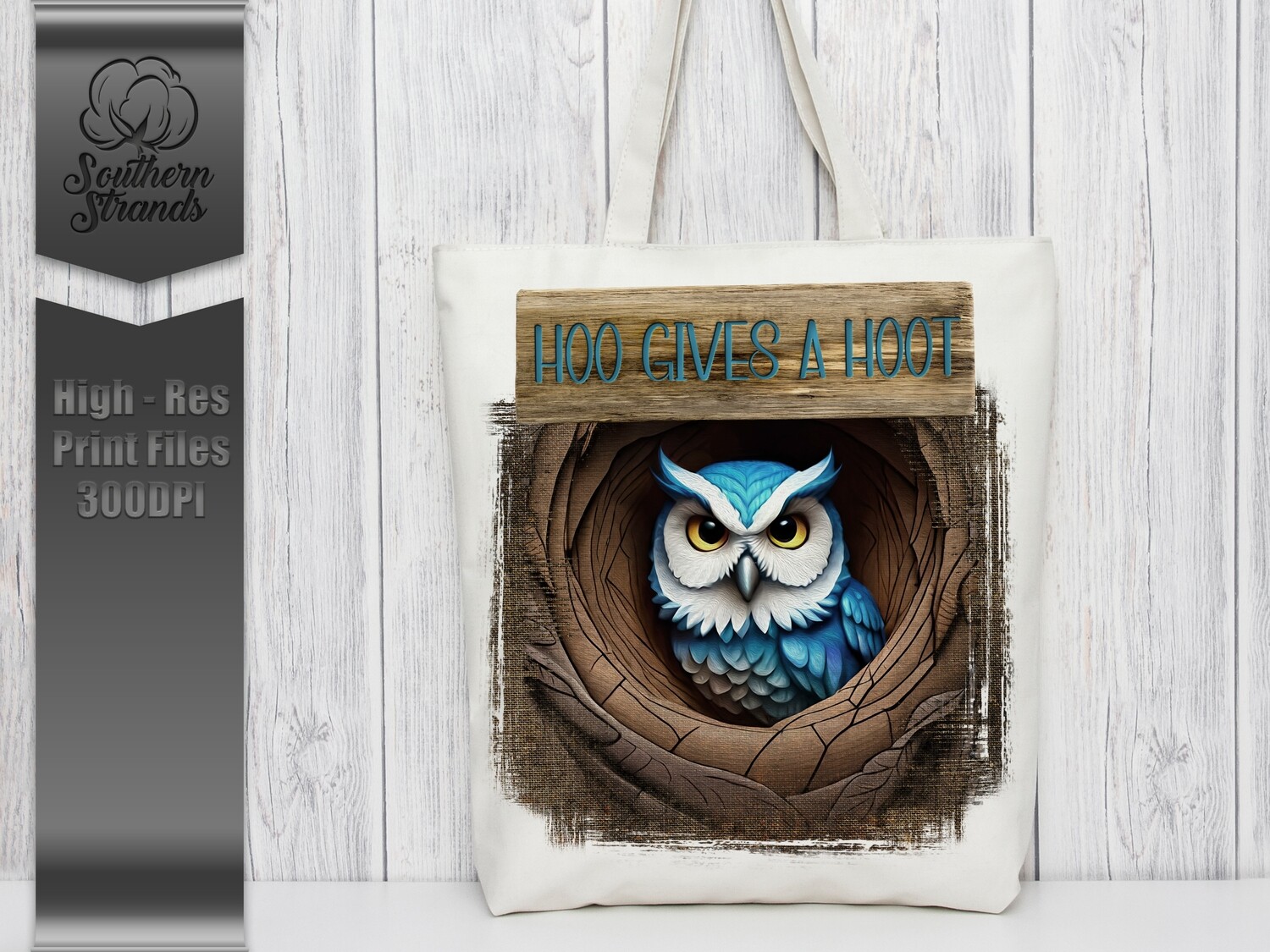 HOO gives a HOOT - Text Board on Top |  DIGITAL DESIGN