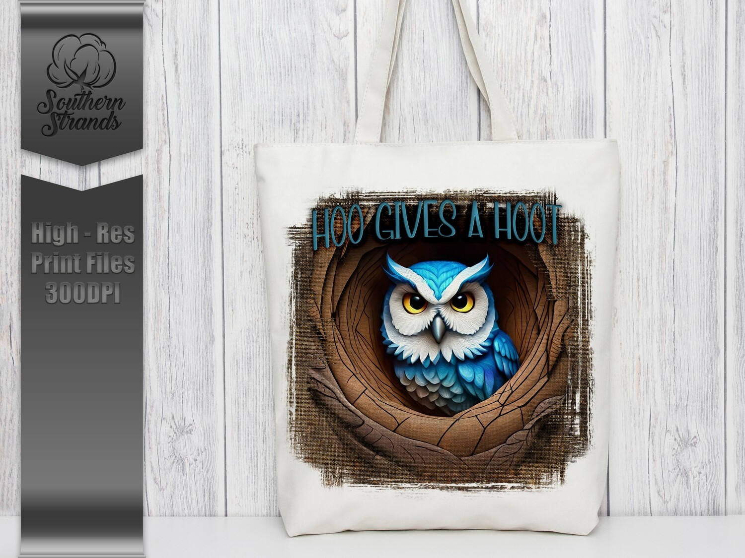 HOO gives a HOOT - Text Only |  DIGITAL DESIGN