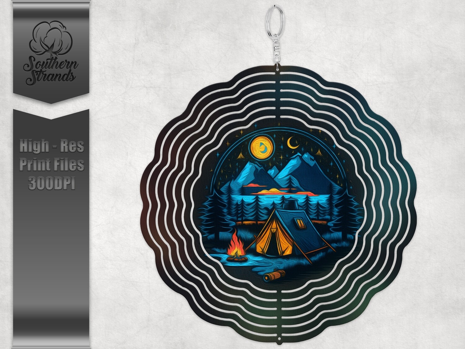 Camping  - Wind Spinner | DIGITAL DESIGN