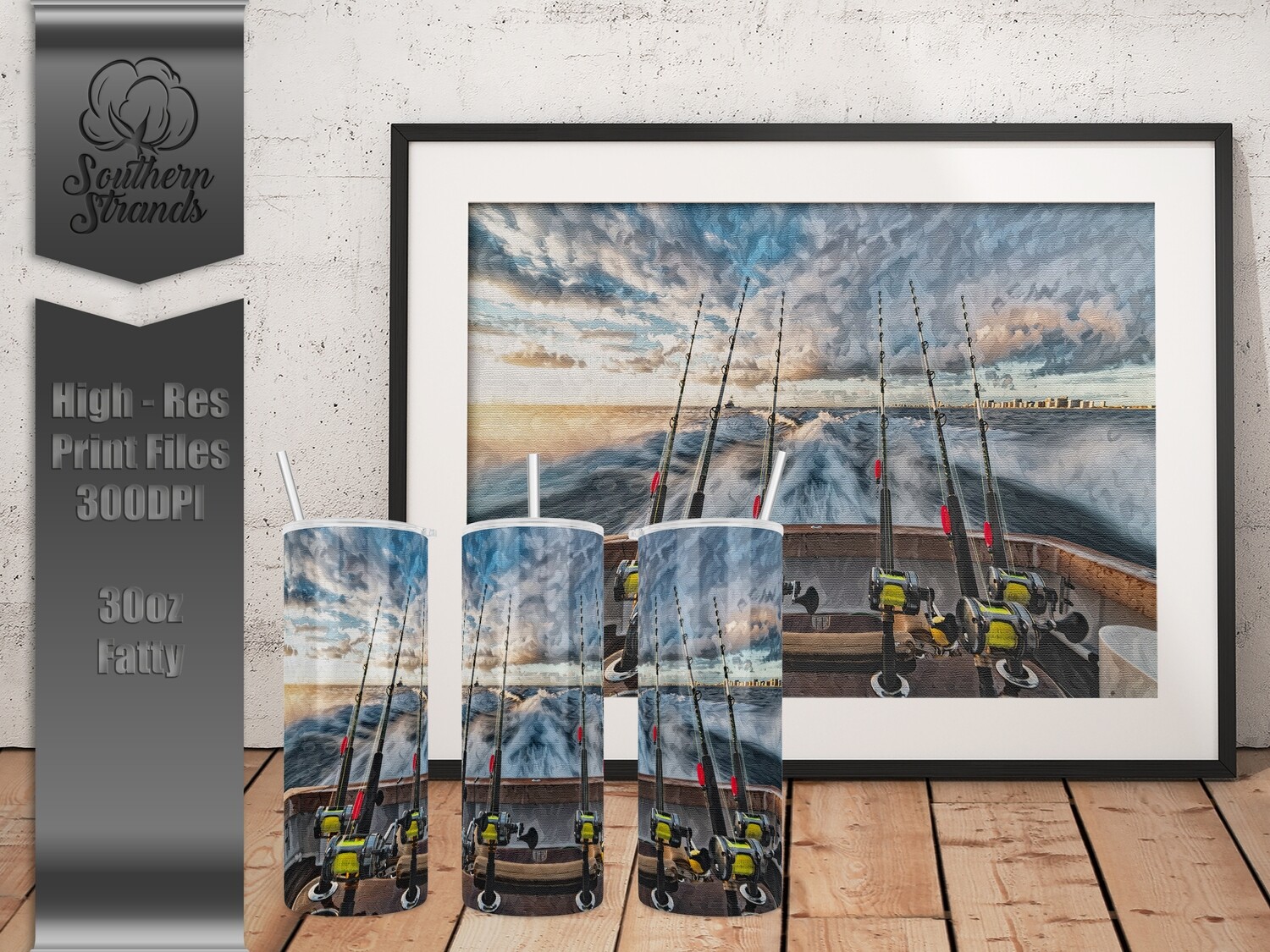 Salt Water Life - Tumbler 30oz Fatty |  DIGITAL DESIGN
