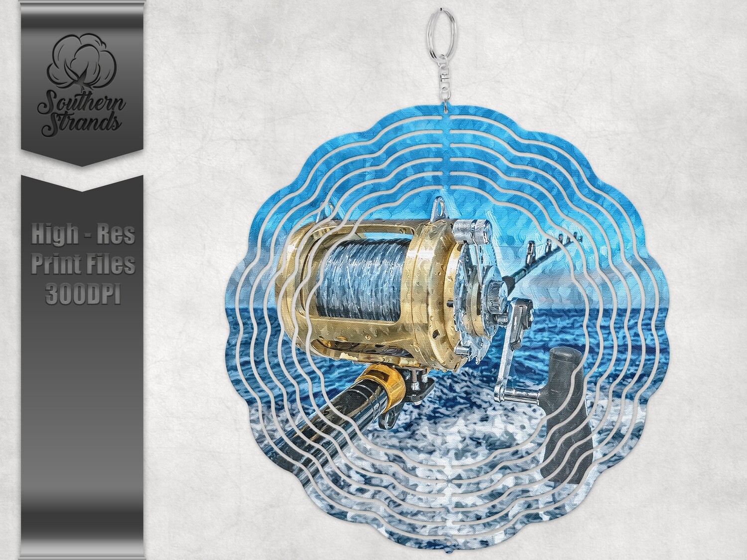 Keepin It REEL - Wind Spinner | DIGITAL DESIGN