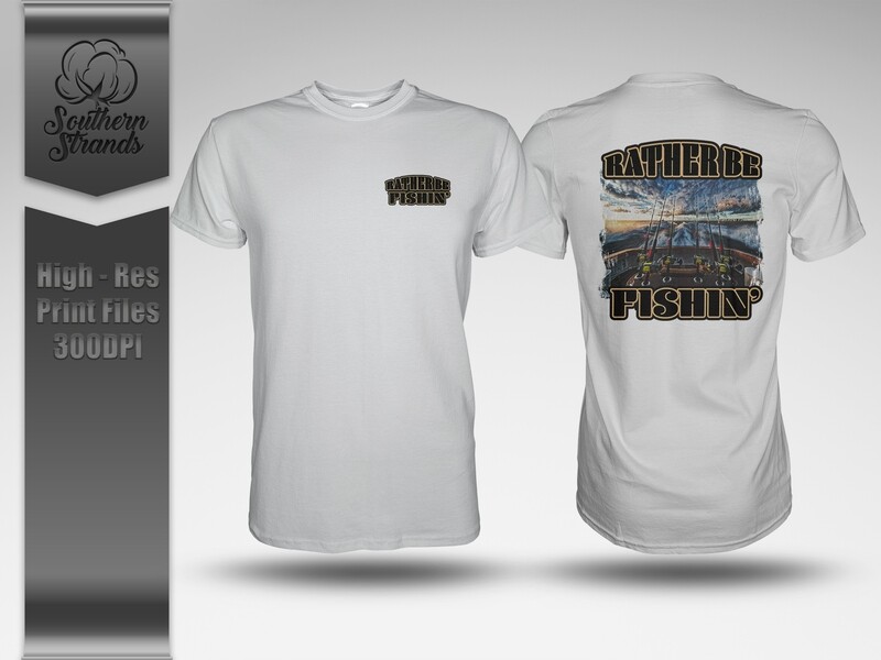 Rather Be Fishin |  DIGITAL DESIGN
