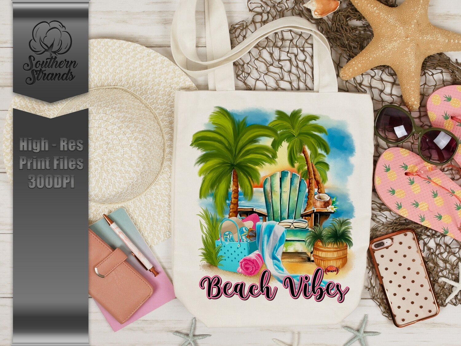 Beach Life - BEACH VIBES |  DIGITAL DESIGN