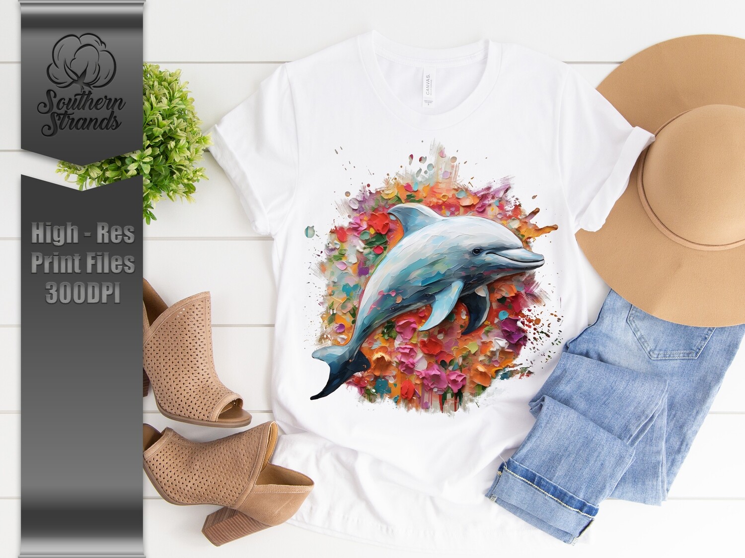 Textured 3D Dolphin2 |  DIGITAL DESIGN
