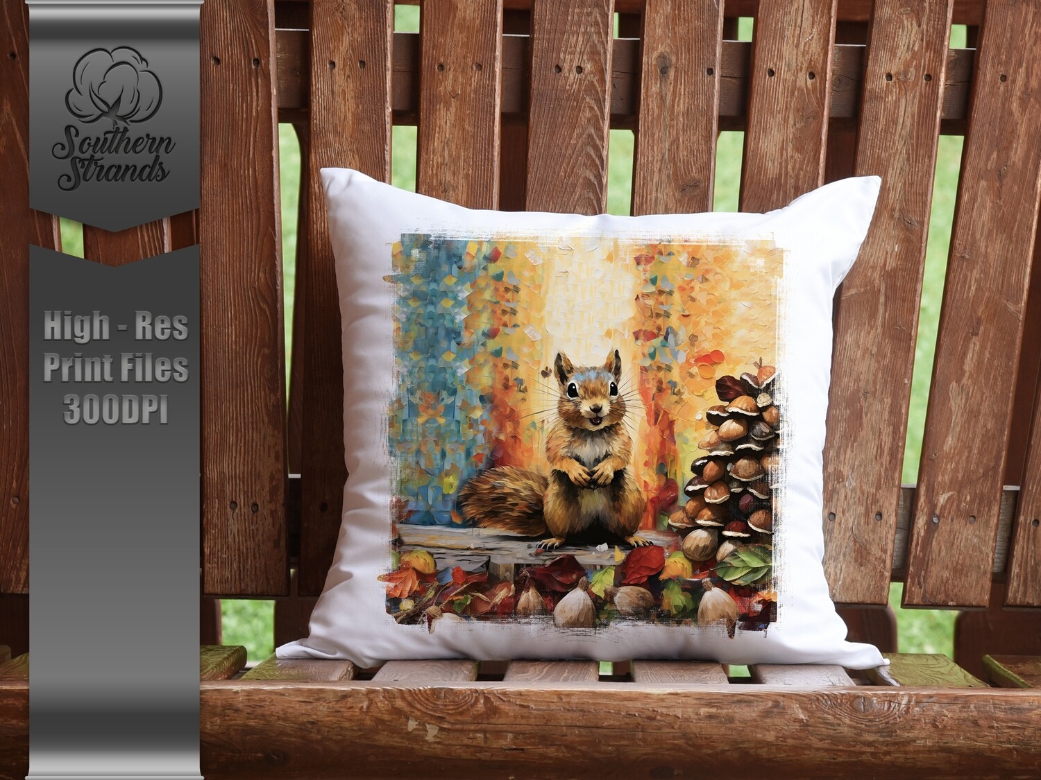 Painted Squirrel |  DIGITAL DESIGN
