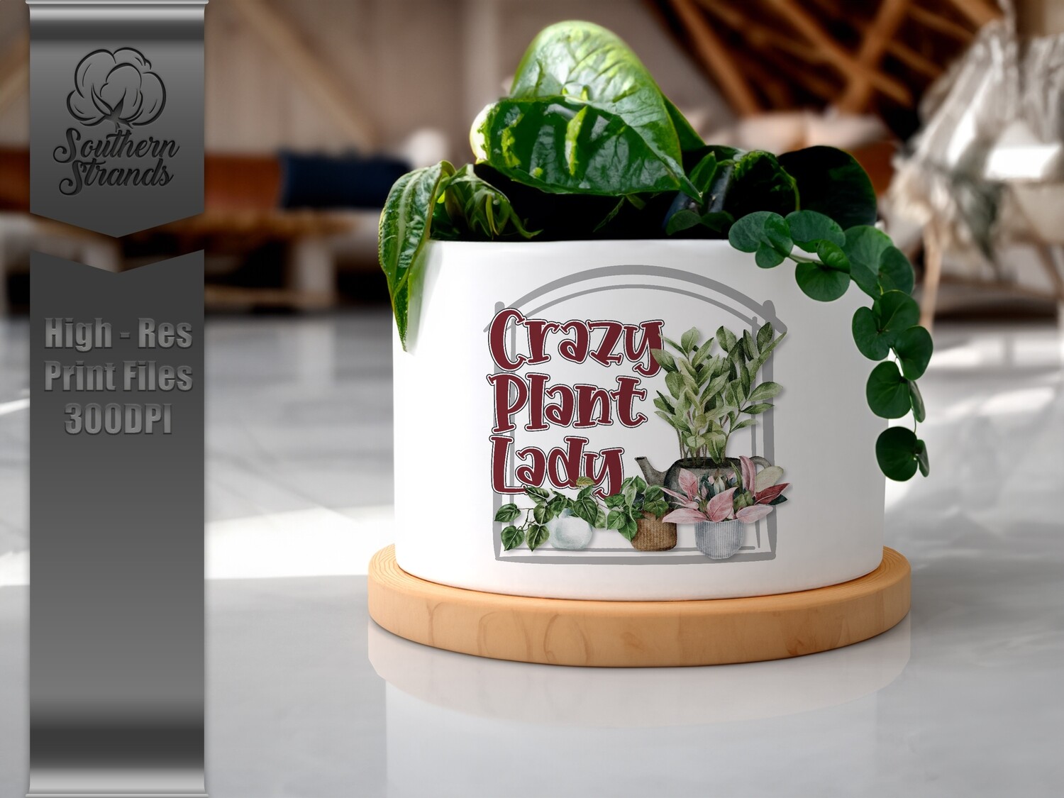 Crazy Plant Lady | DIGITAL DESIGN