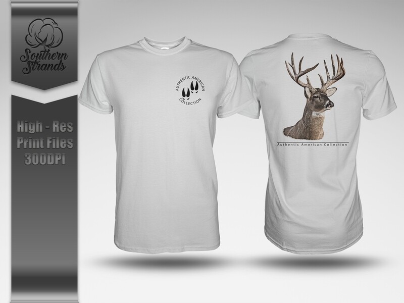 Authentic American Collection - Whitetail Deer | DIGITAL DESIGN