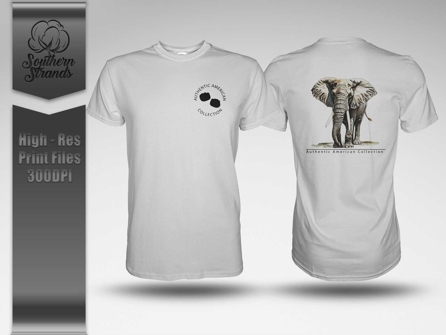 Authentic American Collection - Elephant | DIGITAL DESIGN