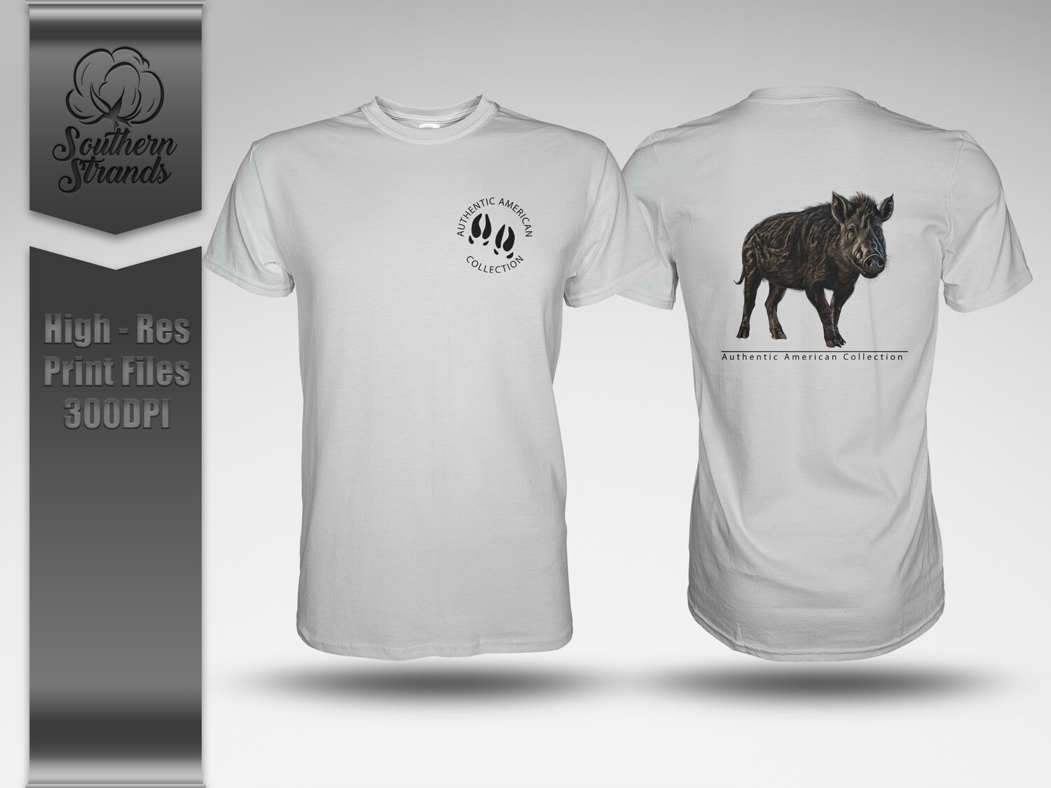 Authentic American Collection - Hog | DIGITAL DESIGN