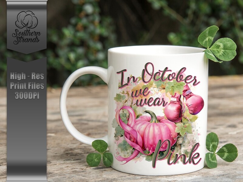 In October We Wear Pink | DIGITAL DESIGN