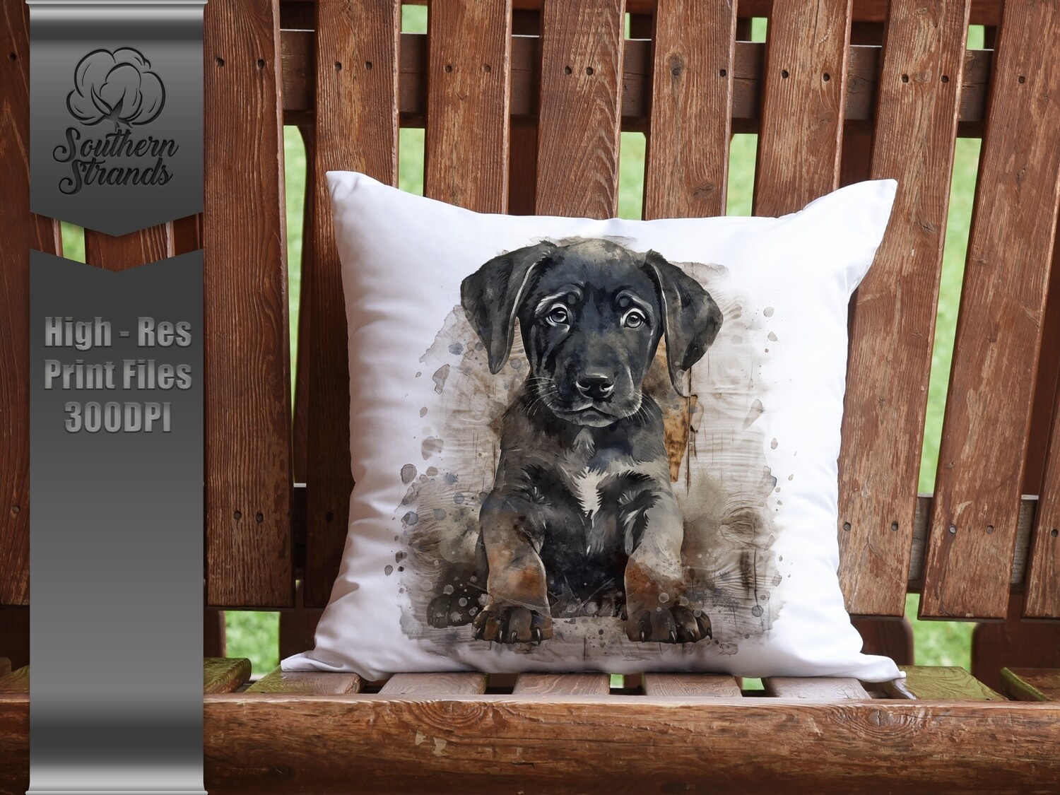 Watercolor Puppy - Great Dane | DIGITAL DESIGN