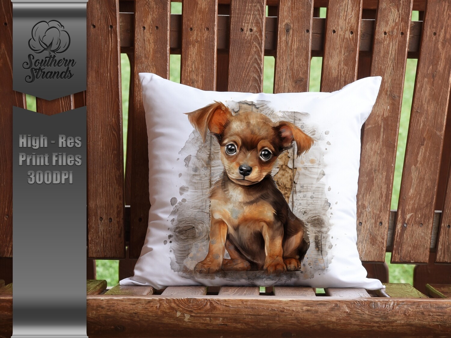 Watercolor Puppy - Chihuahua | DIGITAL DESIGN