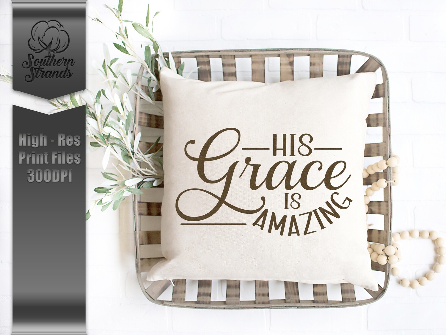 His Grace is Amazing - BLACK | DIGITAL DESIGN