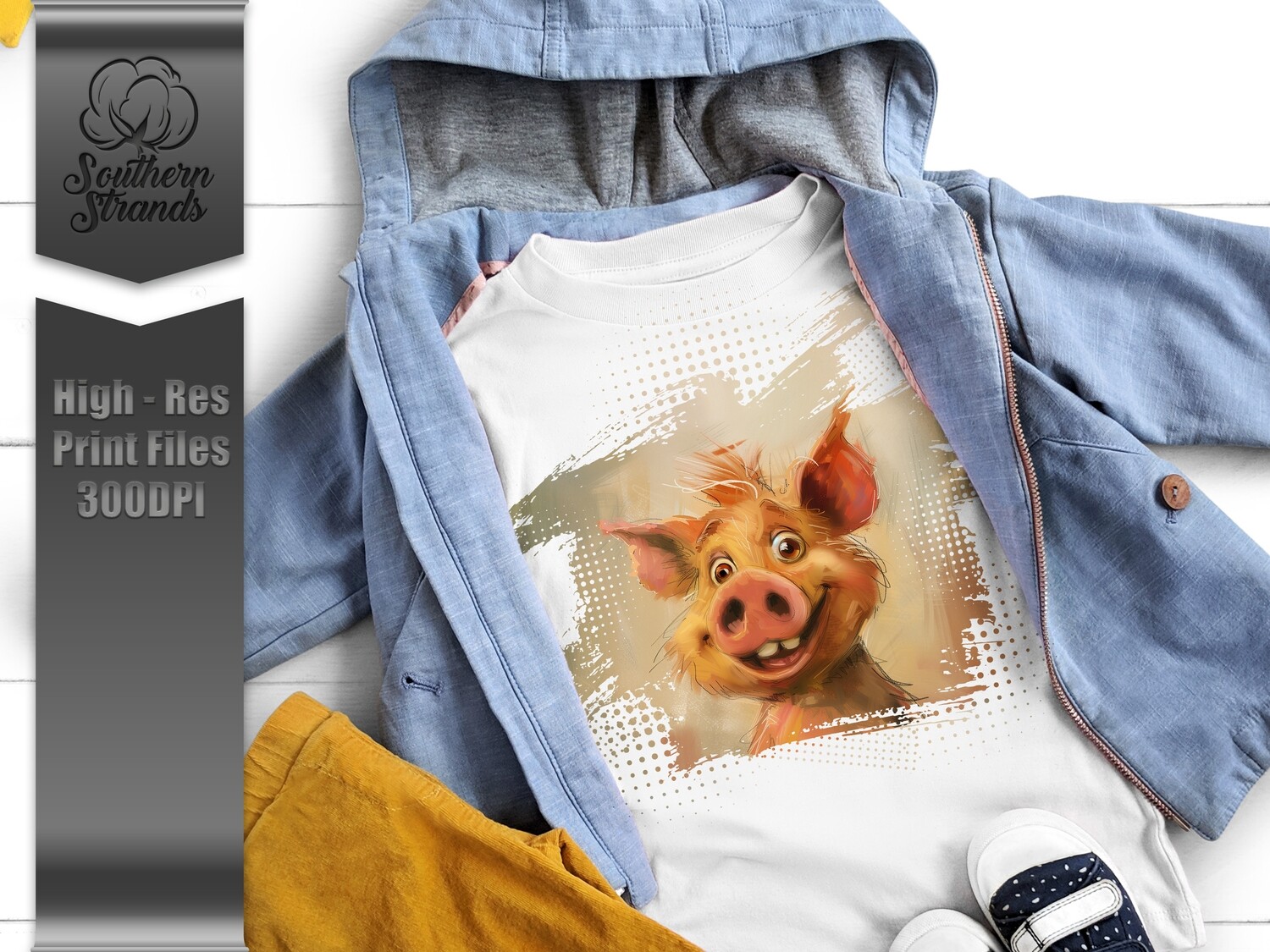 Funny Farm - Pig | DIGITAL DESIGN