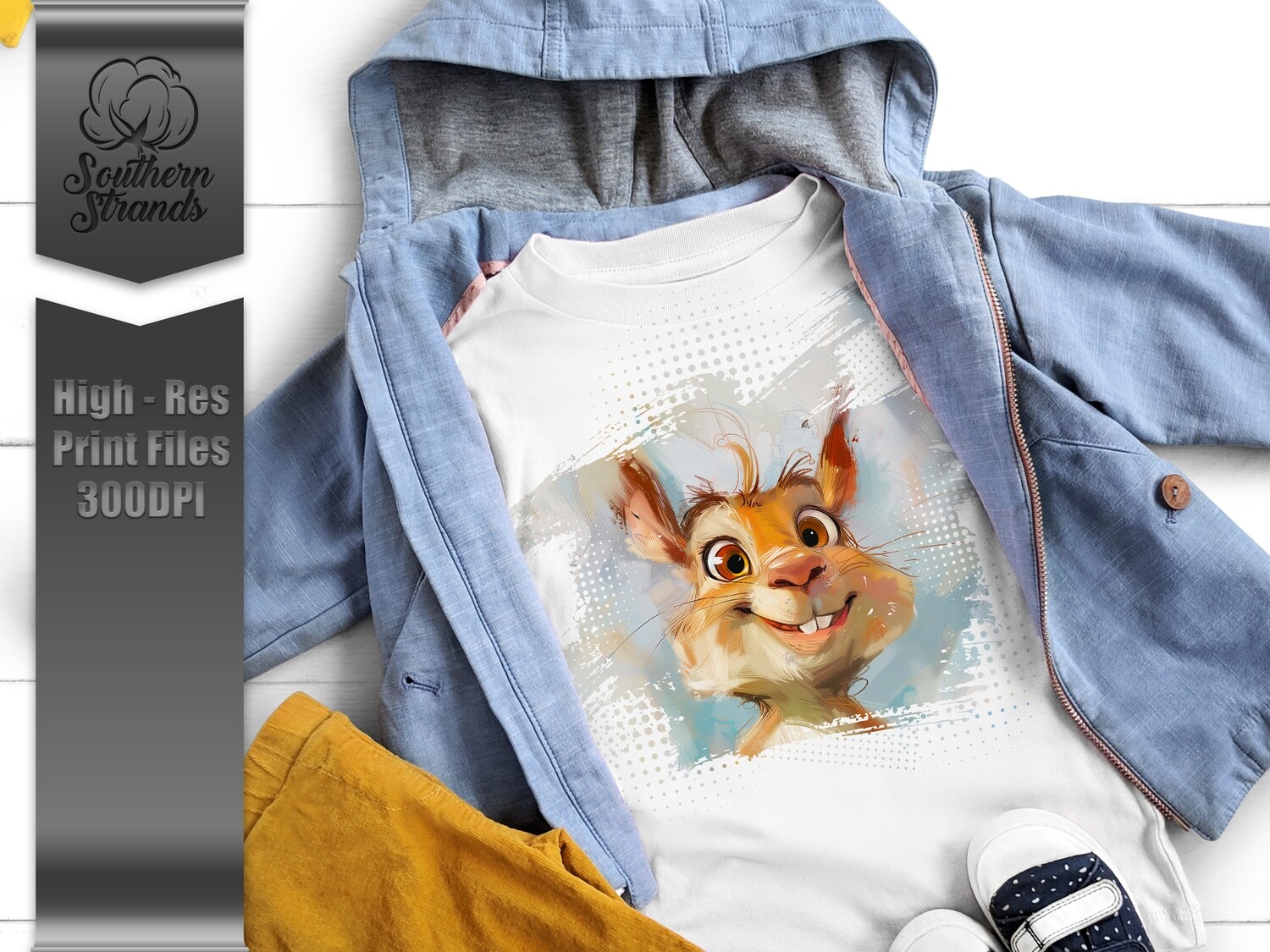 Funny Farm - Squirrel | DIGITAL DESIGN