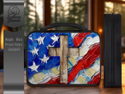 Painted American Flag - Bible Cover | DIGITAL DESIGN