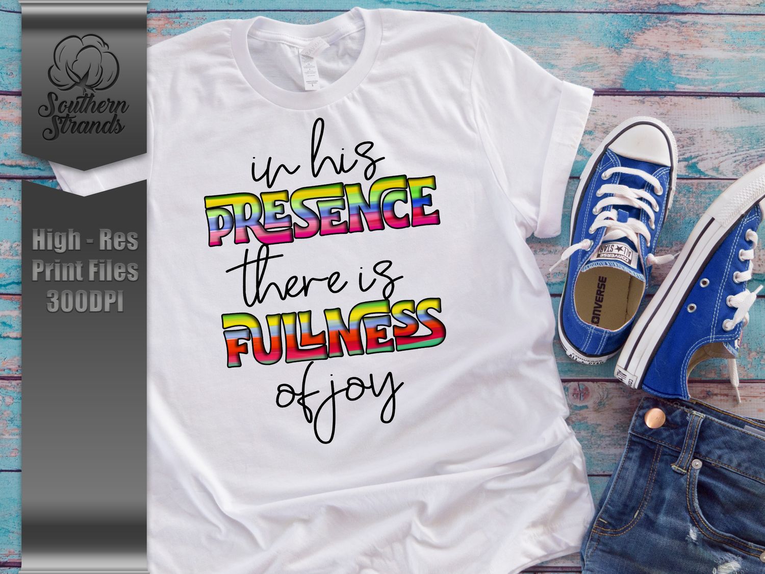 Fullness of Joy - Bright Stripe | DIGITAL DESIGN