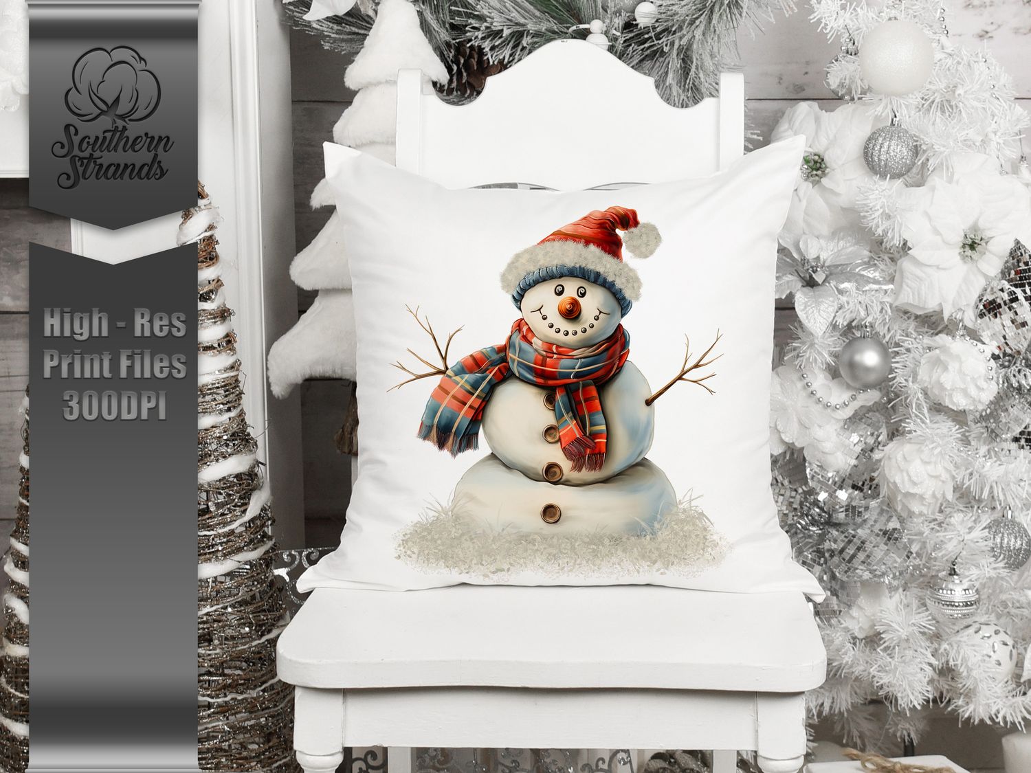 Scarf Season Snowman | DIGITAL DESIGN