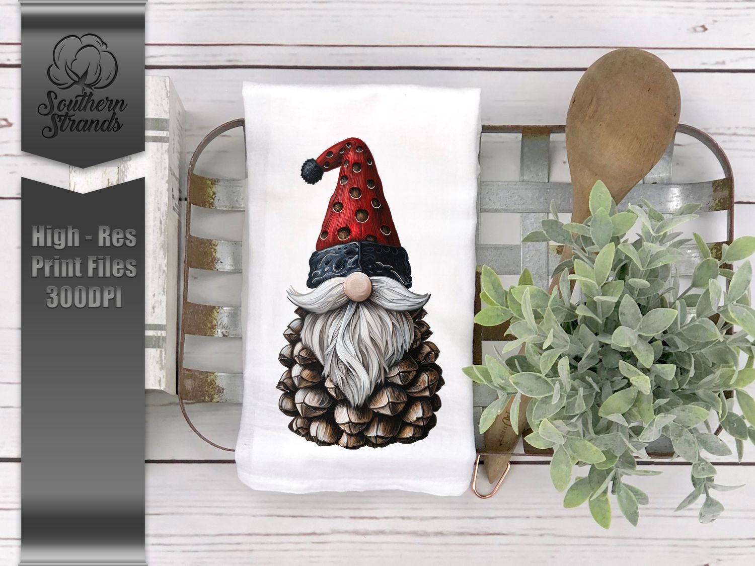 Pinecone Gnome | DIGITAL DESIGN