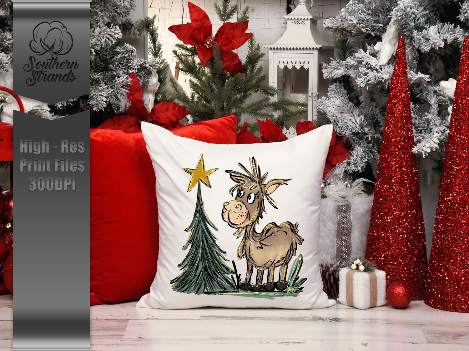 The Christmas Story Scribbles - Camel Scribble | DIGITAL DESIGN