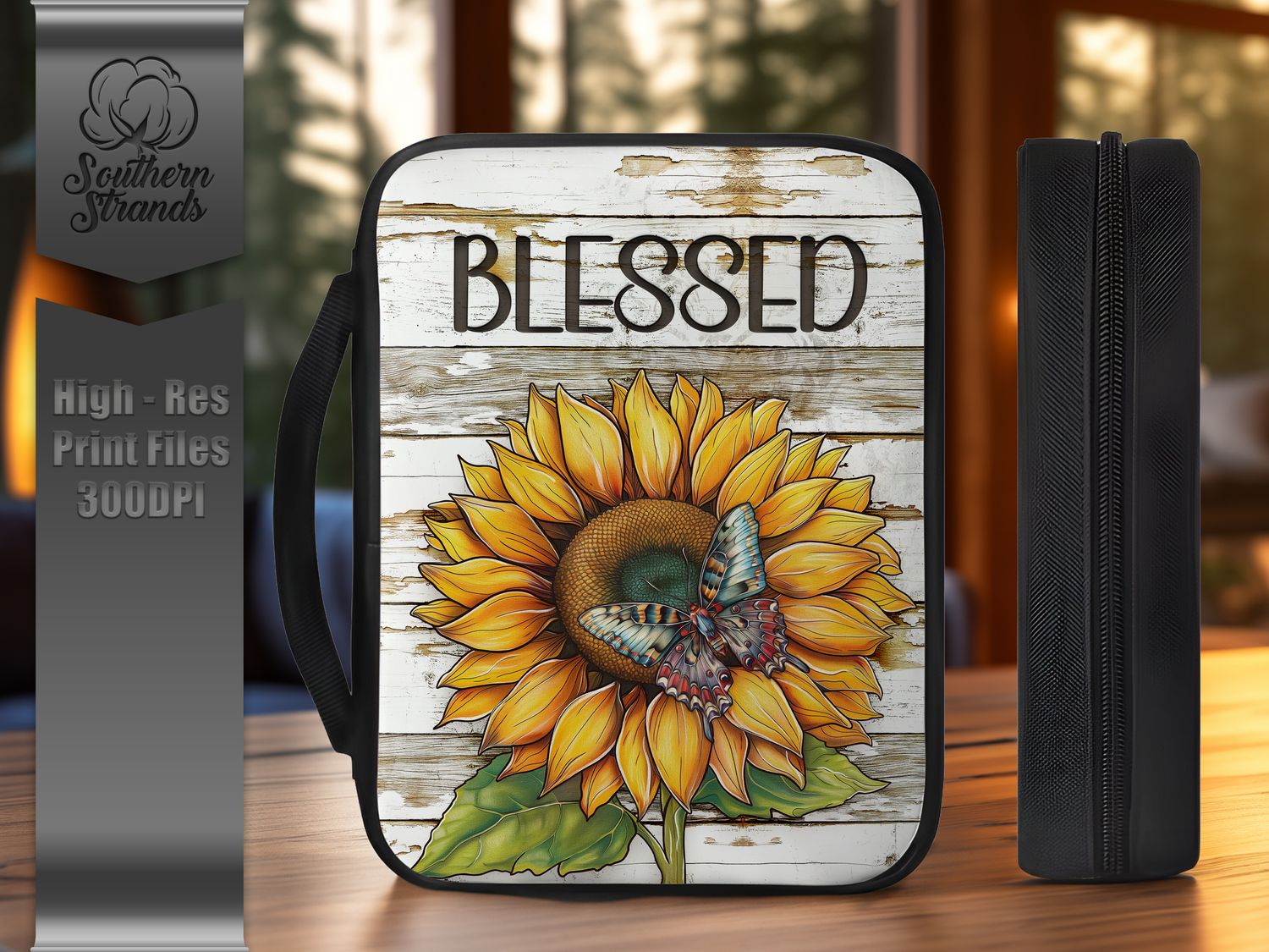 Sunkissed and Soaring - Blessed - Bible Cover - Horizontal and Vertical | DIGITAL DESIGN
