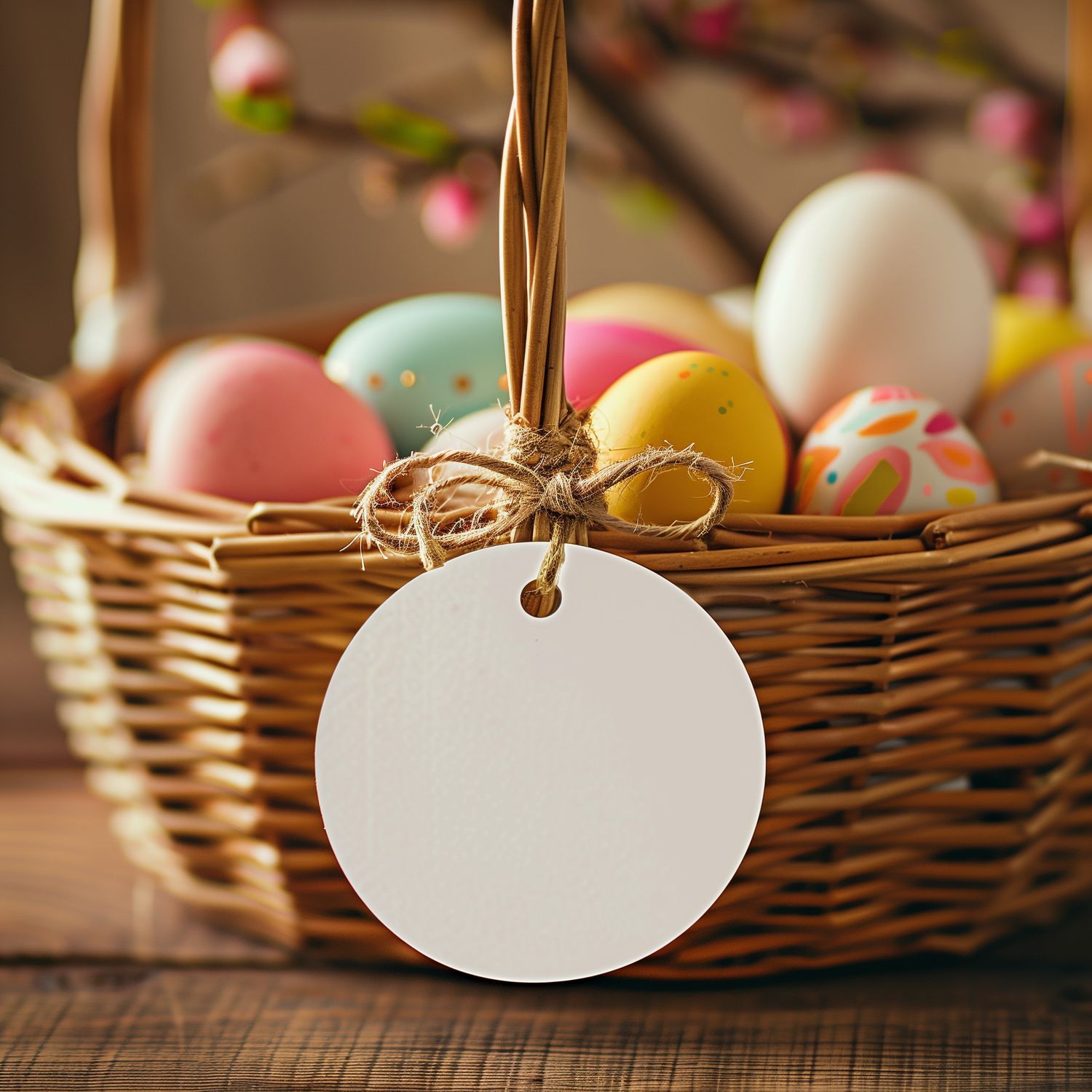 Easter Basket Tag 1 |  DIGITAL DESIGN