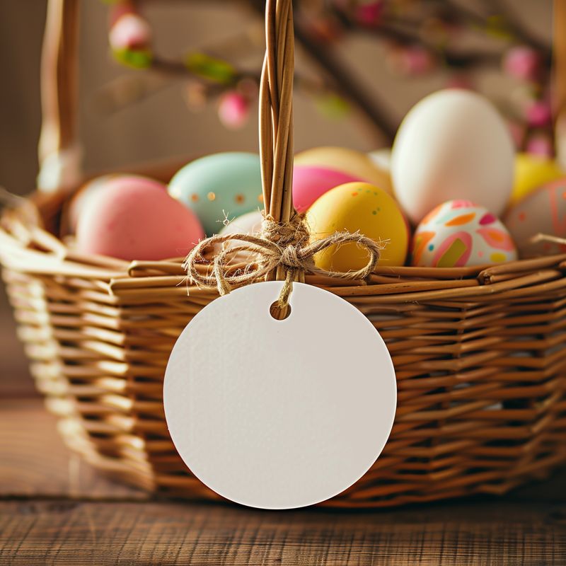 Easter Basket Tag 1 |  DIGITAL DESIGN
