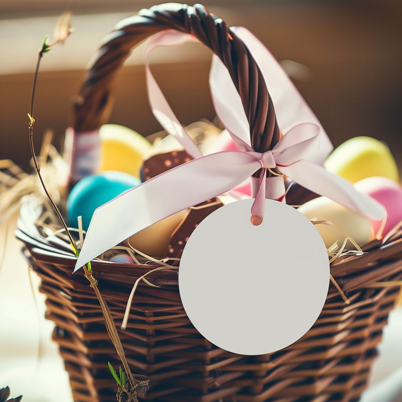 Easter Basket Tag 2 |  DIGITAL DESIGN