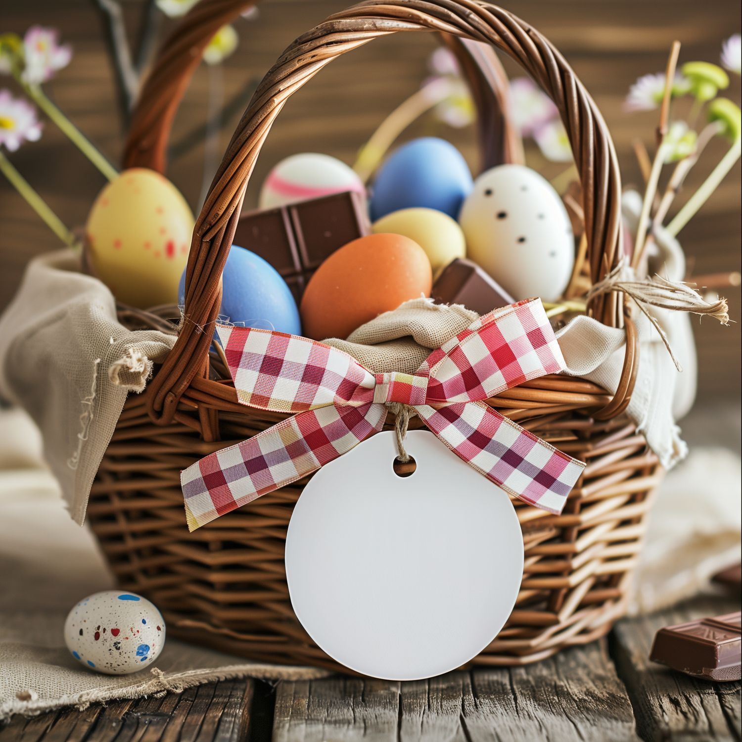 Easter Basket Tag 4 |  DIGITAL DESIGN