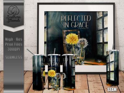 Reflected in Grace - 20oz Tumbler | DIGITAL DESIGN