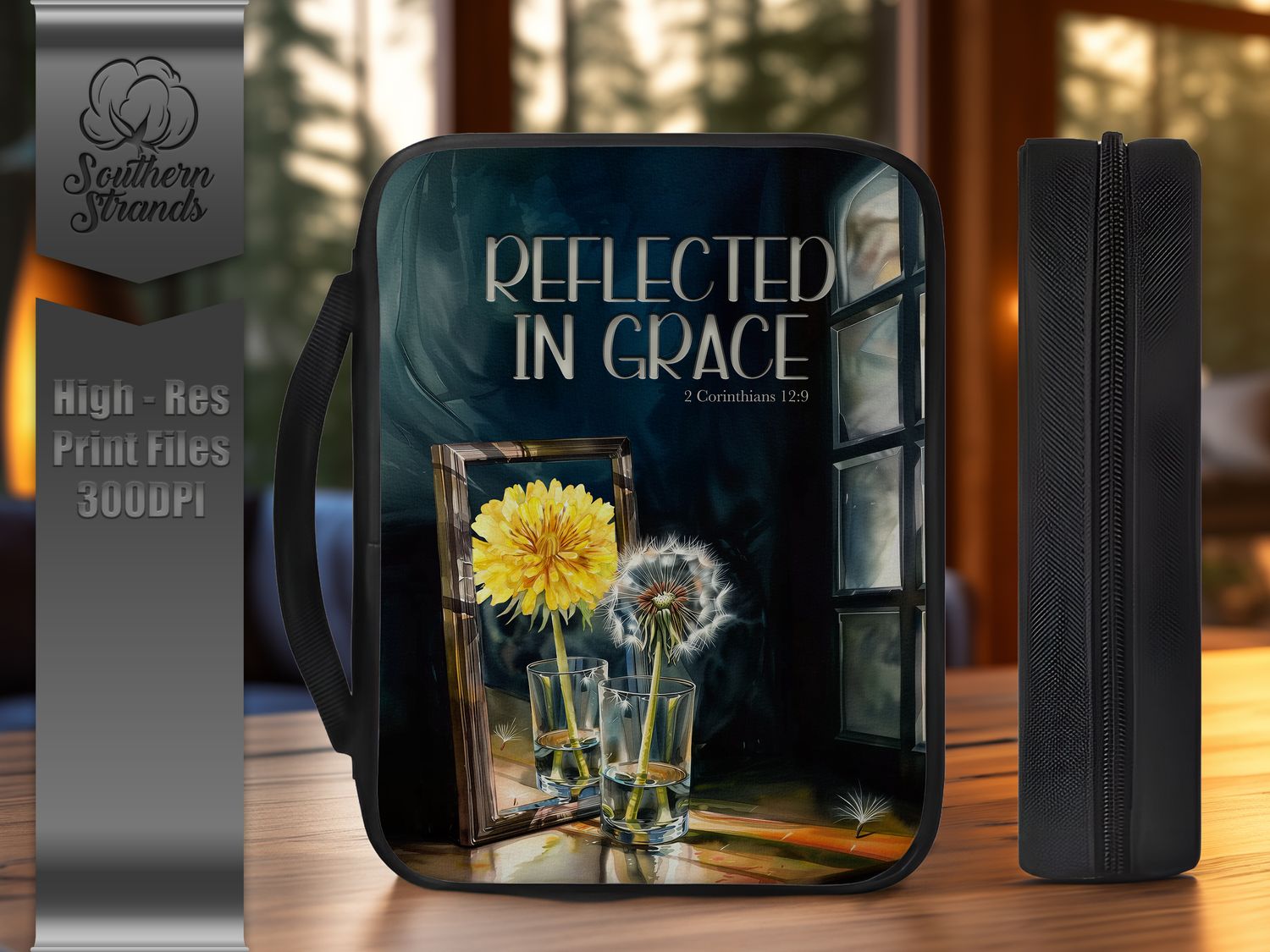 Reflected in Grace - Bible Cover - Horizontal and Vertical | DIGITAL DESIGN