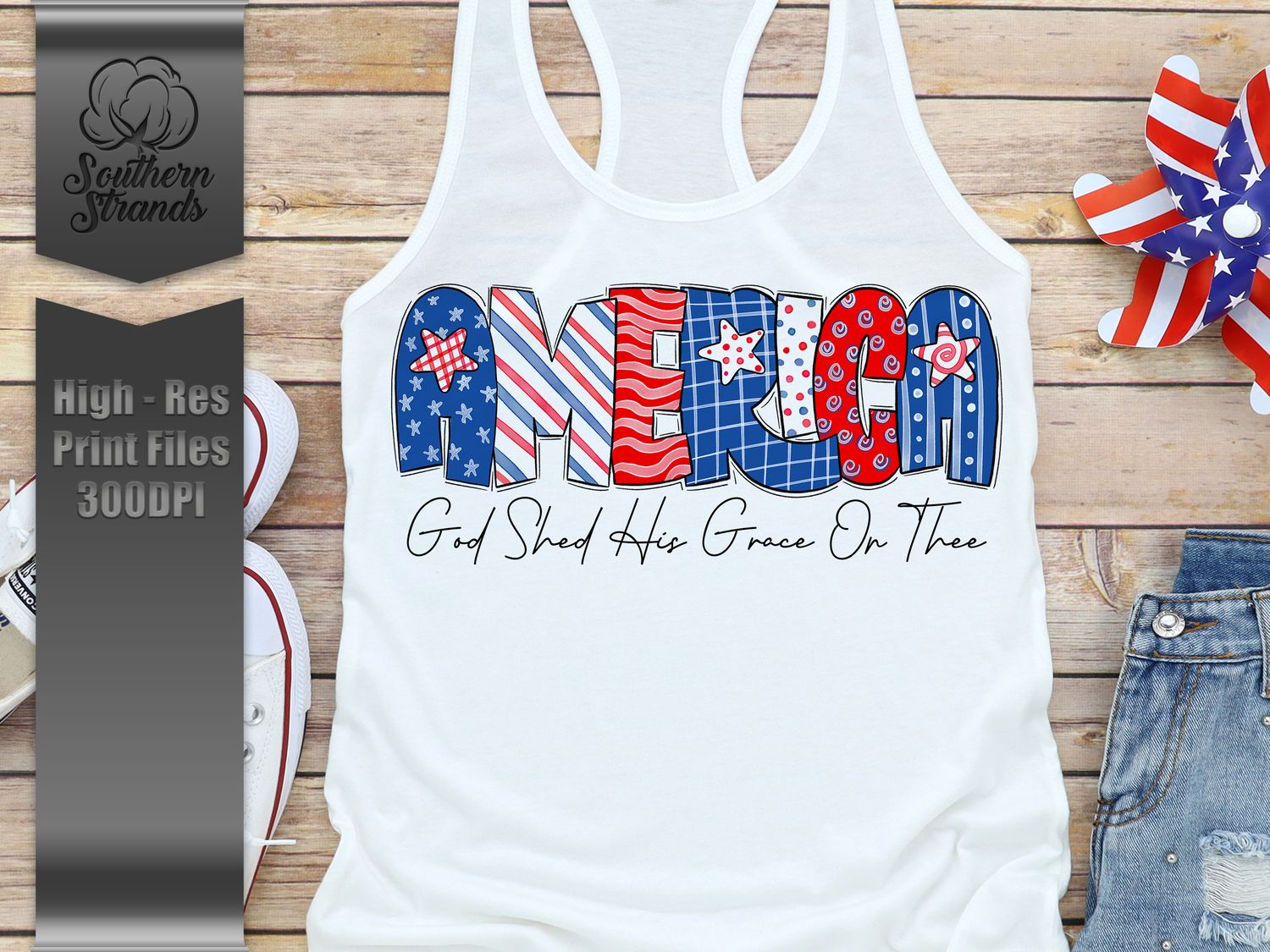 Red, White, and Blue - America | DIGITAL DESIGN