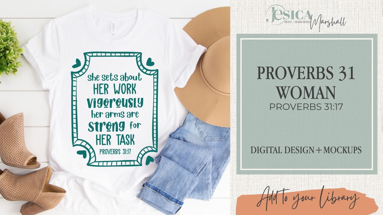 Proverbs 31 Woman - 31-17 | Digital Download