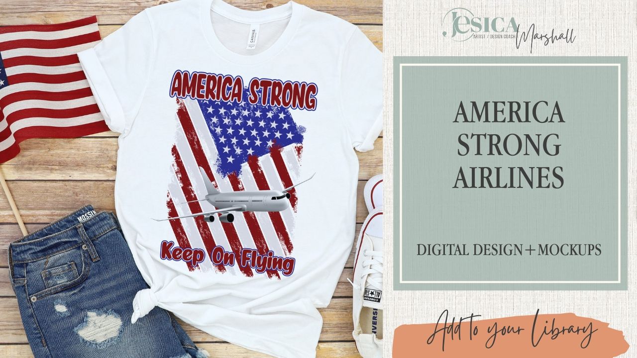 America Strong - Airlines | DIGITAL DESIGN