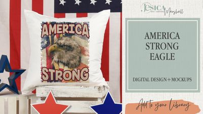 America Strong - Eagle | DIGITAL DESIGN