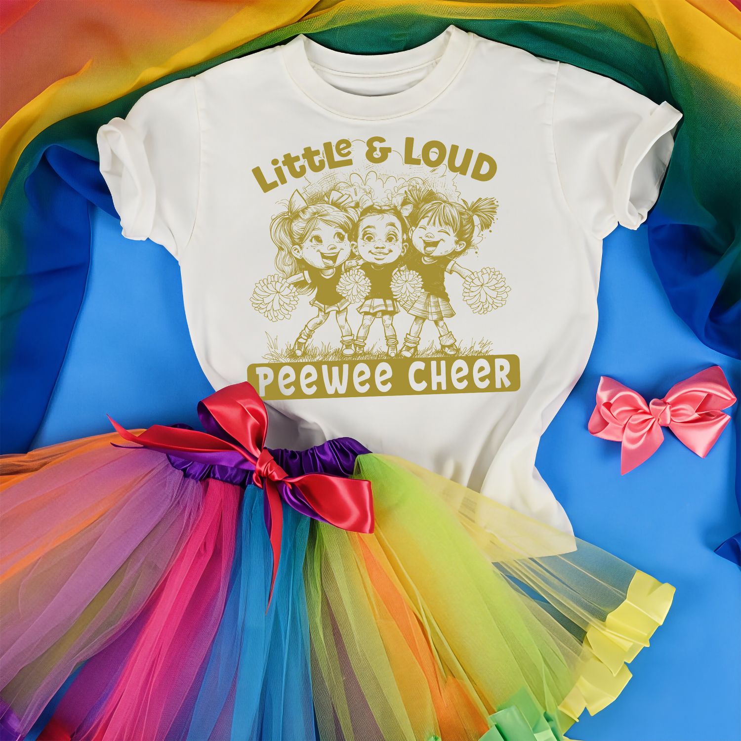 Little &amp; Loud - Gold - With and WithOUT Words | DIGITAL DESIGN