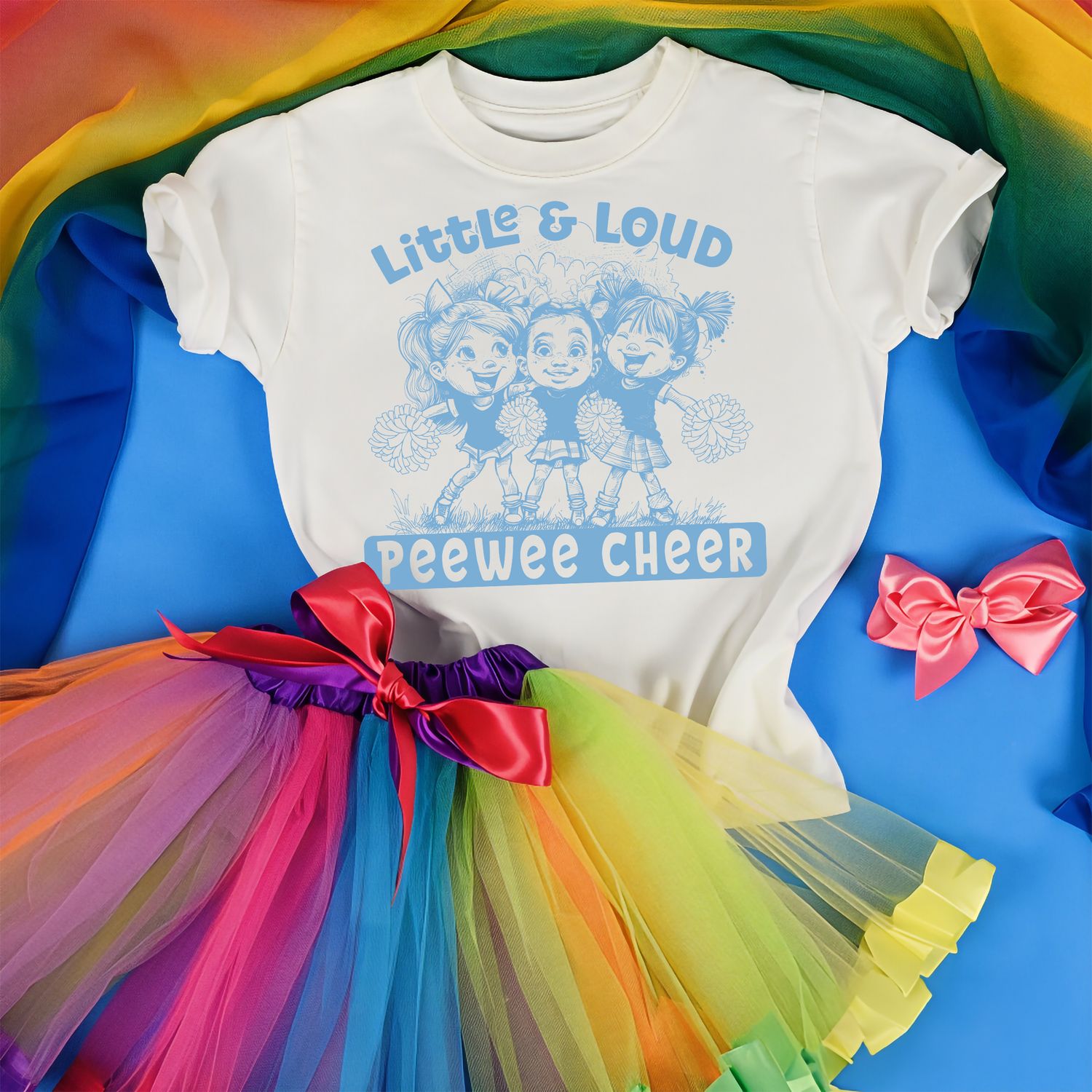Little &amp; Loud - Light Blue - With and WithOUT Words | DIGITAL DESIGN
