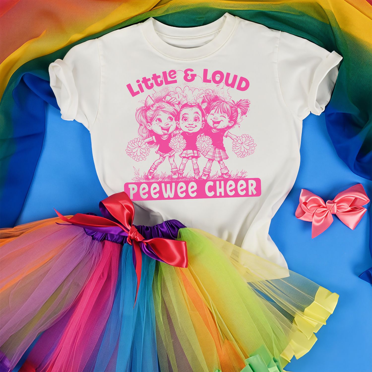 Little &amp; Loud - Pink - With and WithOUT Words | DIGITAL DESIGN