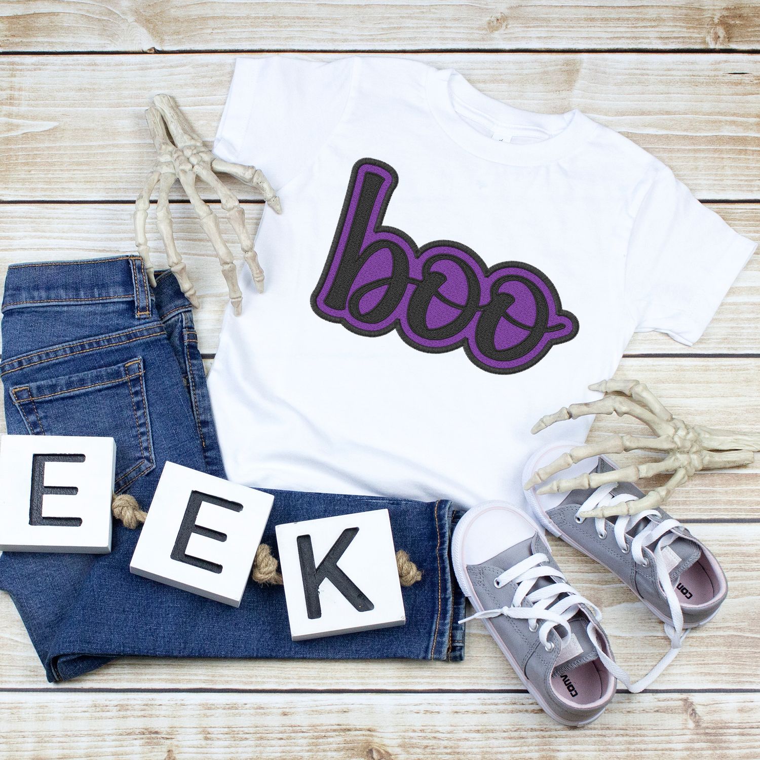 Merry Moments - BOO - Black - Purple | DIGITAL DESIGN