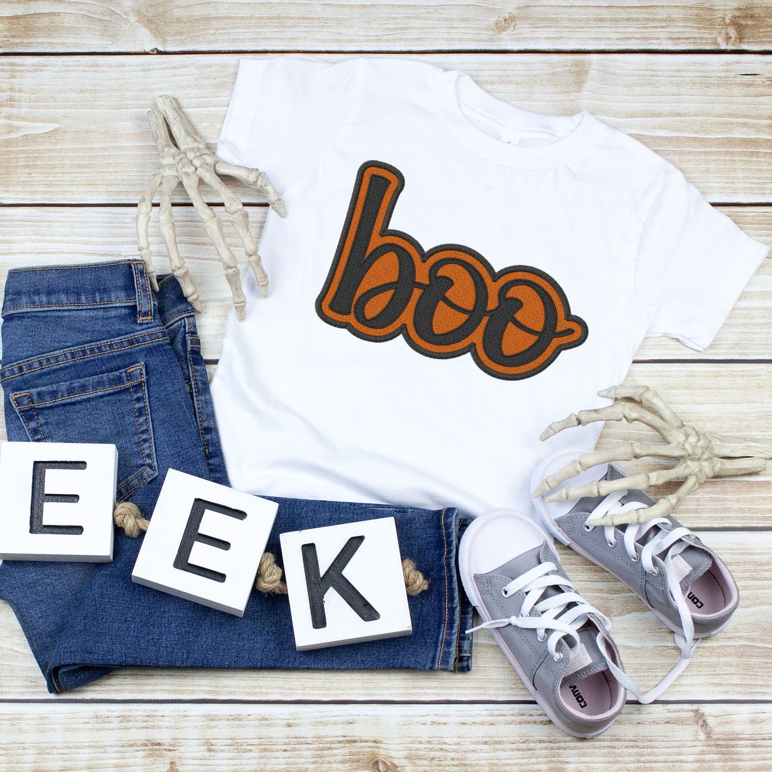 Merry Moments - BOO - Black - Orange | DIGITAL DESIGN