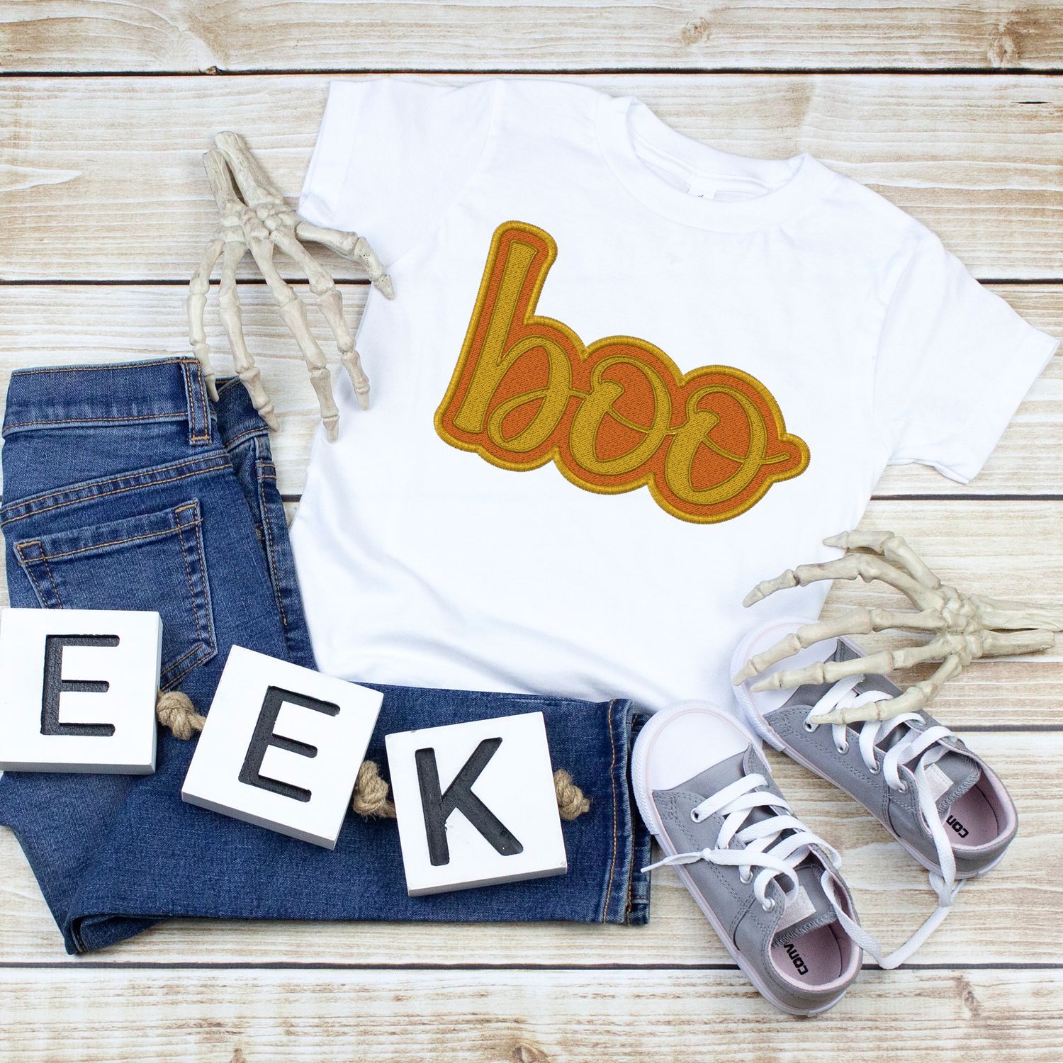 Merry Moments - BOO - Yellow-Orange | DIGITAL DESIGN