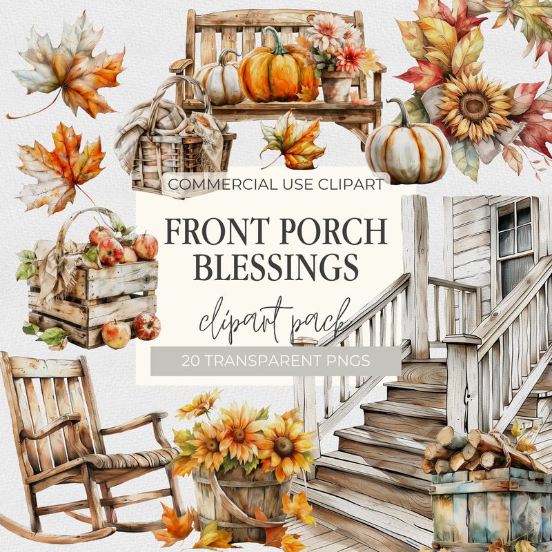 Front Porch Blessings|  DIGITAL DESIGN