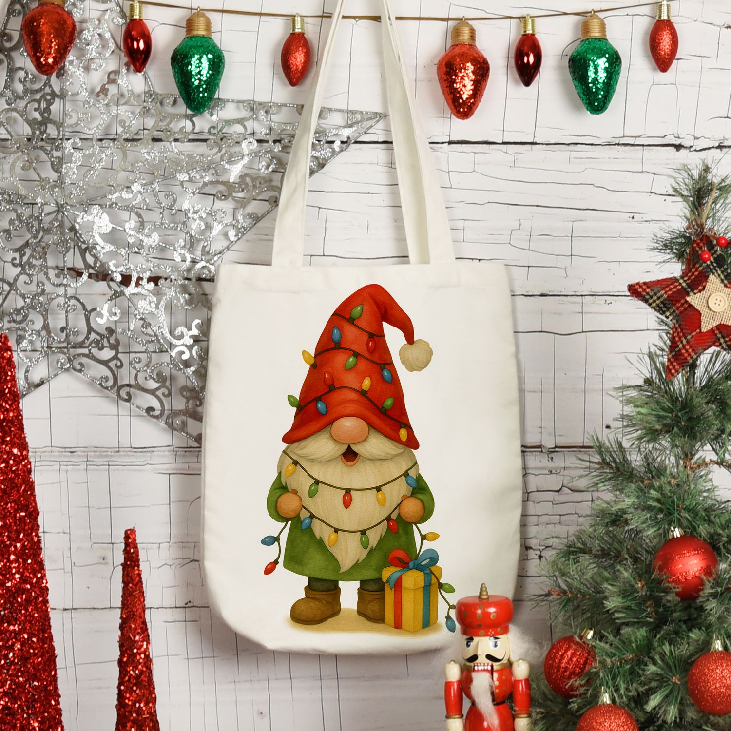 Standing Gnome with Lights | DIGITAL DESIGN