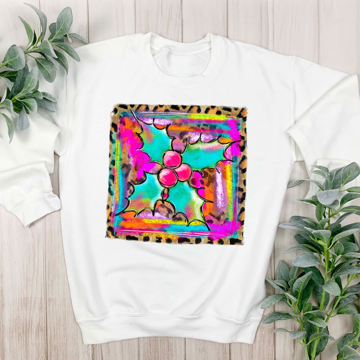 Messy Christmas - Messy Holly | DIGITAL DESIGN