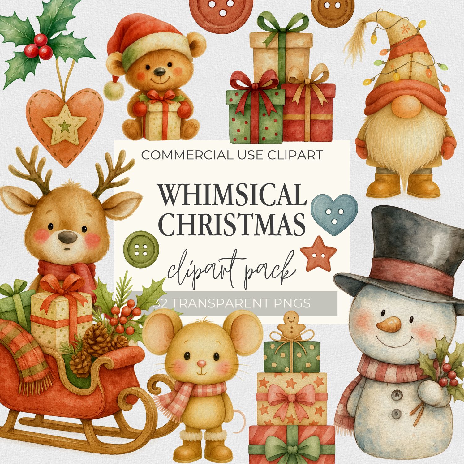 A Whimsical Christmas |  CLIP &amp; CREATE